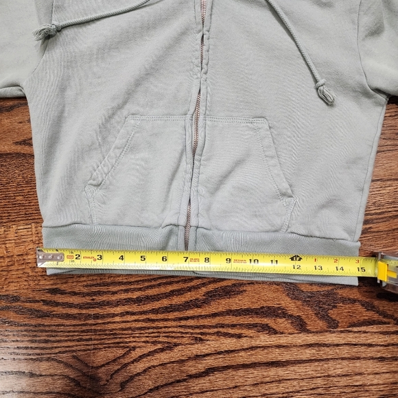 Pacsun - John Galt Mint Green Zip Up Hoodie - Picture 8 of 11